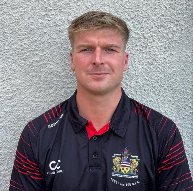 Harry Rossiter - man of the match who landed their vital late dropped goal for Tenby